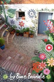 Mosaik Bine Brandle Mosaik Diy Mosaikgarten Mosaikwand