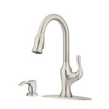 How to find home depot kitchen package deals? Pfister Deming Single Handle Pull Down Sprayer Kitchen Faucet In Spot Defense Stainless Steel F529 7dmgs The Home Depot Kitchen Faucet Kitchen Faucets Pull Down Stainless Kitchen Faucet