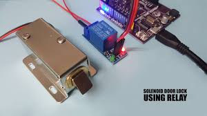 Rfid+relay+rfid door lock code = rfid pc switch! Control 12vdc Solenoid Door Lock Using A Relay On Arduino Youtube