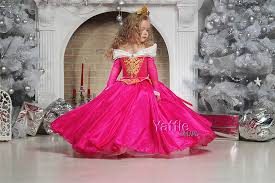 Pink Princess Aurora Dress Disney Sleeping Beauty Halloween Costume For Girl Weddding Fl Princess Aurora Costume Princess Costumes Halloween Costumes For Girls