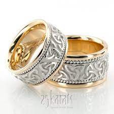 Hh Hc100209 14k Gold Bestseller Celtic Wedding Ring Set Celtic Wedding Rings Celtic Wedding Ring Sets Wedding Rings