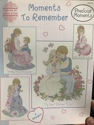 Cross stitch stash's items for sale in designs by gloria & pat. Precious Moments Pm69 Moments To Remember Cross Stitch Book Stitchery X Press