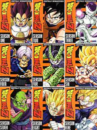 This ova reviews the dragon ball series, beginning with the emperor pilaf saga and then skipping ahead to the raditz saga through the trunks saga (which was how far funimation had dubbed both dragon ball and dragon ball z at the time). Amazon Com Dragonball Z Complete Seasons 1 9 Box Sets 9 Box Sets Sean Schemmel Christopher Sabat Movies Tv