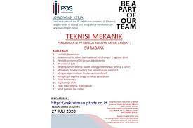 Pendaftaran dibuka sampai dengan tanggal 27 maret 2021 melalui halaman website rekrutmen.ptpds.co.id. Anak Perusahaan Pelindo Iii Buka Lowongan Untuk 8 Posisi Tertarik Halaman All Kompas Com