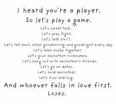 If He S A Good Guy I Wouldn T Mind Losing Words Quotes Lets Play A Game Me Quotes