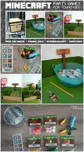 Minecraft Party Games For Kids Moms Munchkins Birthday Party Games For Kids Minecraft Birthday Party Games Minecraft Party Games