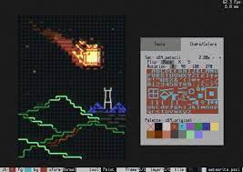 Playscii An Open Source Ascii Art And Animation Program Ascii Art Animation Programs Ascii