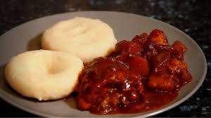 The end result is tender chicken, flavorful and rich brown stew gravy and a wonderfully scented kitchen. Jamaican Stew Chicken With Dumpling Jamaican Style Cooking From Chef Ricardocooking Stewchicken Youtube
