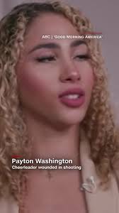 Cheerleader speaks out after being shot 3 times