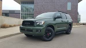The 2018 toyota sequoia sr5 can seat eight people, has a huge the 2018 updates to the sequoia are nice, especially when it comes to safety features, but they only manage to keep it it looks tough and utilitarian more than it does modern. Review 2020 Toyota Sequoia Warhorse Is Aging Well