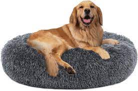 The best friends by sheri original calming donut dog bed has a phenomenal number of rave reviews across every possible channel. Amazon Com Puppbudd Dog Bed Calming Dog Bed For Large Medium Small Dogs Cat Cushion Bed Comfortable Donut Pet Bed Faux Fur Donut Cuddler Up To 25 35 55 100lbs Kitchen Dining