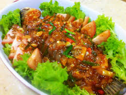 Resepi siakap sweet sour ala thai special bahan cincang halus: Resepi Ikan Siakap 3 Rasa Thai Klaten Aa