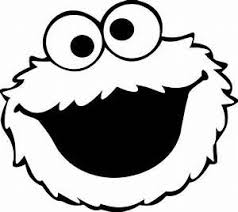 Free Cookie Monster Face Coloring Pages Monster Cookies Monster Coloring Pages Cookie Monster Birthday