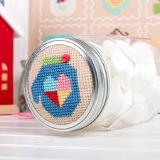 Check out our jar lid cross stitch selection for the very best in unique or custom, handmade pieces from our patterns shops. Lori Holt Has A New Cross Stitch Pattern Vintage Christmas Sampler The Jolly Jabber Quilting Blog