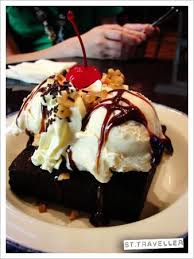Located on the ground floor of the hard rock hotel, the hard rock cafe penang features the same delicious american cuisine made famous by hard rock cafe's across the globe. Brownie Hard Rock Cafe Penang Cafe Food Desserts Delicious Desserts