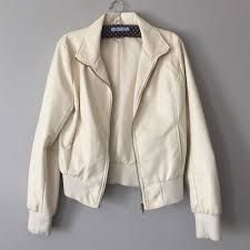 Forever 21 Xxi Leather Jacket Jackets Forever 21 Jacket Coats White Faux Leather Jackets
