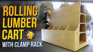 Sign up for my newsletter and get updates from within the shop, exclusive coupons and tips straight to your inbox. How To Make A Rolling Plywood Lumber Storage Cart With Clamp Rack Youtube