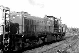 Newton Upper Falls Ma June 1959 Train Bx 5 Railroad Photos Diesel Locomotive Train