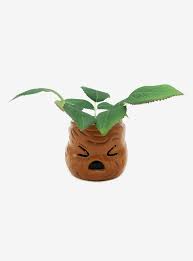 Easy to clean and very realistic details.5. Harry Potter Mandrake Face 6 Inch Ceramic Planter Free Shipping Toynk Toys