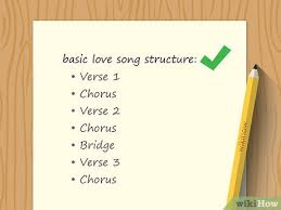 Ii, was included on the deluxe version of get weird. How To Write A Love Song 12 Steps With Pictures Wikihow