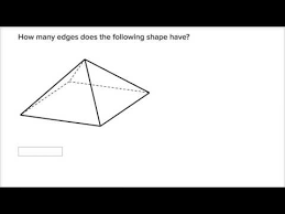 counting faces and edges of 3d shapes video khan academy