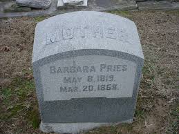 Barbara Harman Pries (1819-1868)