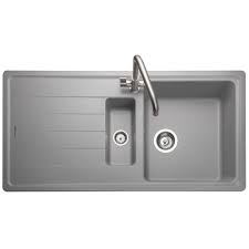 This is the easiest installation, but. Rangemaster Elements 1 5 Bowl Granite Dove Grey Kitchen Sink Waste Ele1052dg Kitchen From Taps Uk