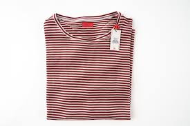 Isaia Napoli Red Stripe Lightweight Pullover Crewneck Sweater Shirt 2XL NWT  $795