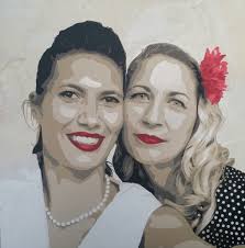 Hi ! Just paper, scalpel and glue to create this portrait. What do you  think of my paper cutting collage ? "IMG_3435.jpg", 50x50cm by Carole B