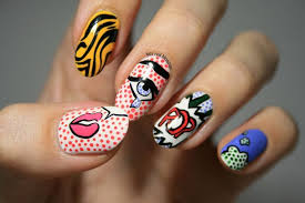 Pop Art Nails Nailart Pop Art Nails Nail Art Diy Funky Nail Art
