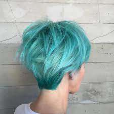If your hair is too yellow, applying straight turquoise to it will give you green hair. 20 Hair Styles Starring Turquoise Hair