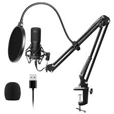 We may earn an affiliate commission if you buy through links our website. Usb Condenser Microphone Kit Kincam Studio Pc Microphone With Stand Professional 192khz 24bit Streaming Podcast Mic For Youtube Video Recording Game Streaming Singing Condenser Microphones