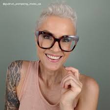 Malcolm Bernstein Quadratische Brille