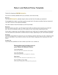 We did not find results for: Return And Refund Policy Template Free Download
