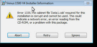Someones help on this problem would be much appreciated. Error 1335 The Cabinet File Patch Cab Potentbrooklyn