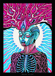 Trippy Psychedelic Third Eye Neon Drawing Markers Abstract Surreal Scifi Biomechanic Pink Blue Trippy Painting Psychedelic Drawings Psychedelic Art Abstract geometrical artwork,abstract graphical art background texture,modern conceptual art. trippy painting psychedelic drawings
