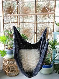 If you're itching for a great place to hang out (pun totally intended), check out these eight diy hanging chairs you'll want to make asap. How To Make A Diy Hammock Out Of Mudcloth Hgtv S Decorating Design Blog Hgtv