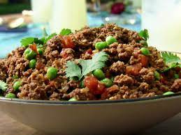 Kheema Indian Ground Beef With Peas Recipe Food Network Recipes Ground Beef Pea Recipes