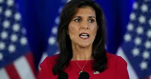 Nikki Haley boards the Trump train