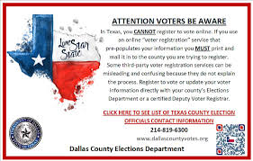 Maybe you would like to learn more about one of these? Dallas County Tx Elections