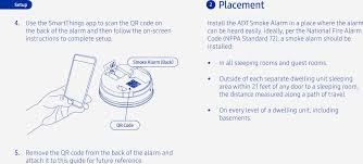 Once you have installed the smoke alarms, test the detectors out with everyone in the home. 00153 Smoke Alarm User Manual Nortek Security Control