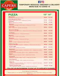 Profile for Capers Pizza