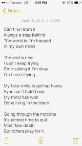 Suicide Self Harm Depression Sadness Poems Best Quotes Life Bestquotes
