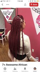 Medium Black And Burgundy Box Braids Pinterest Myathabratt Hair Styles Burgundy Box Braids Blonde Box Braids