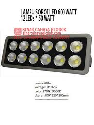 ( 491) tambah ke wishlist. Jual Lampu Sorot Led Stadium 600 Watt Cob Sinar Cahaya
