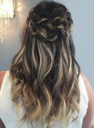 Waterfall braid hairstyle for long hair. 60 Crown Braid Hairstyles For Summer Tutorials And Ideas