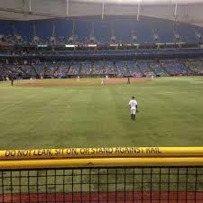 Tropicana Field Section 144 Home Of Tampa Bay Rays