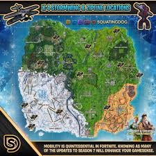 The fortnite map has evolved much with every season, and each update brings new locations and small or significant changes to the map. Fortnite So Nutzt Ihr Das Flugzeug Karte Zeigt Alle Fundorte Der Map Flames Per Second