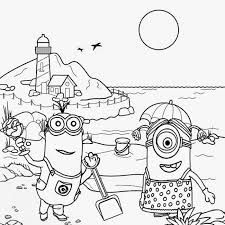 They are all free to print, and the kids will love coloring them in. Coloring Pages For Kids Minion
