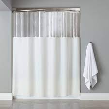 Free delivery and returns on ebay plus items for plus members. Extra Long Mildew Resistant Clear White Shower Curtain 84 X72